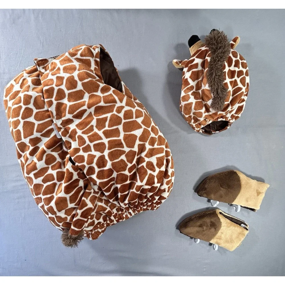 Underwraps Halloween Giraffe Belly Babies Costume Large 2T - 4T Unisex